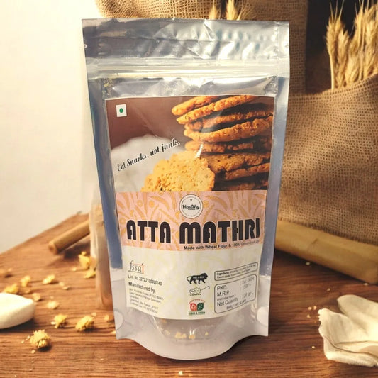 Atta Mathri- Healthy Snack for Every Occasion