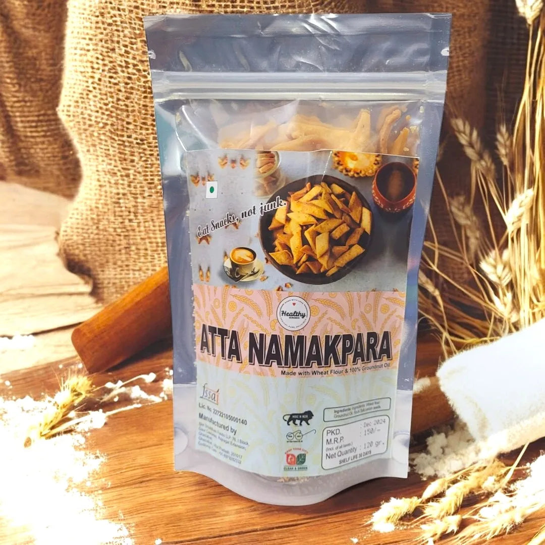 Atta Namak Para - Wheat Namak Para