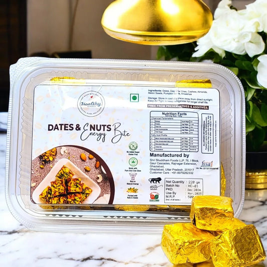 Healthy Scrunch Energy bite- Dry Fruits & Dates Energy bite | Healthy Snacks